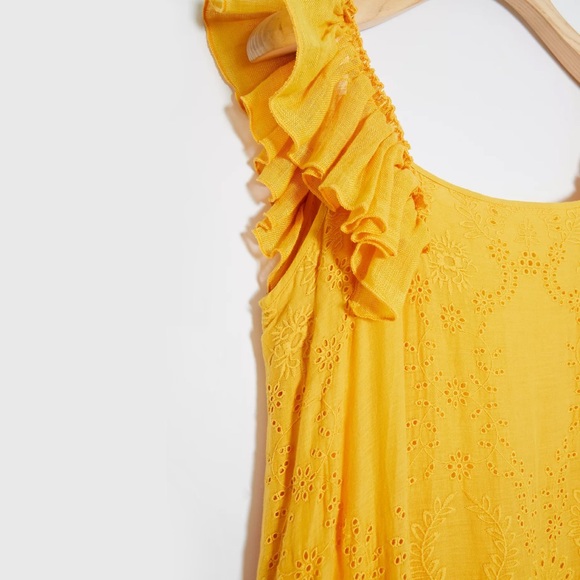 Anthropologie Fallon Eyelet Maxi Dress - Picture 6 of 16